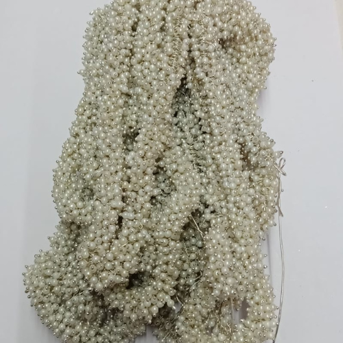 10gm Silver Pearl Loreals| Loreals for Jewellery Making