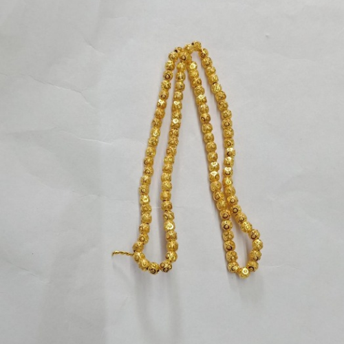 3mm Bindi Gold Plated Beads